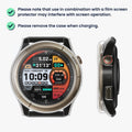 kwmobile Glas Hülle für Amazfit Cheetah / Amazfit Cheetah Pro Schutzhülle Fullbody Fitnesstracker Case Set