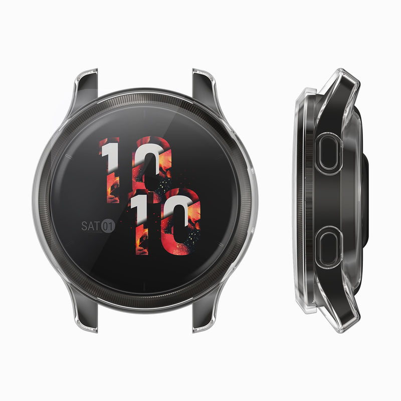 kwmobile Fullbody Display Cover Set für Garmin Venu 2S / vivoactive 4S Schutzhülle