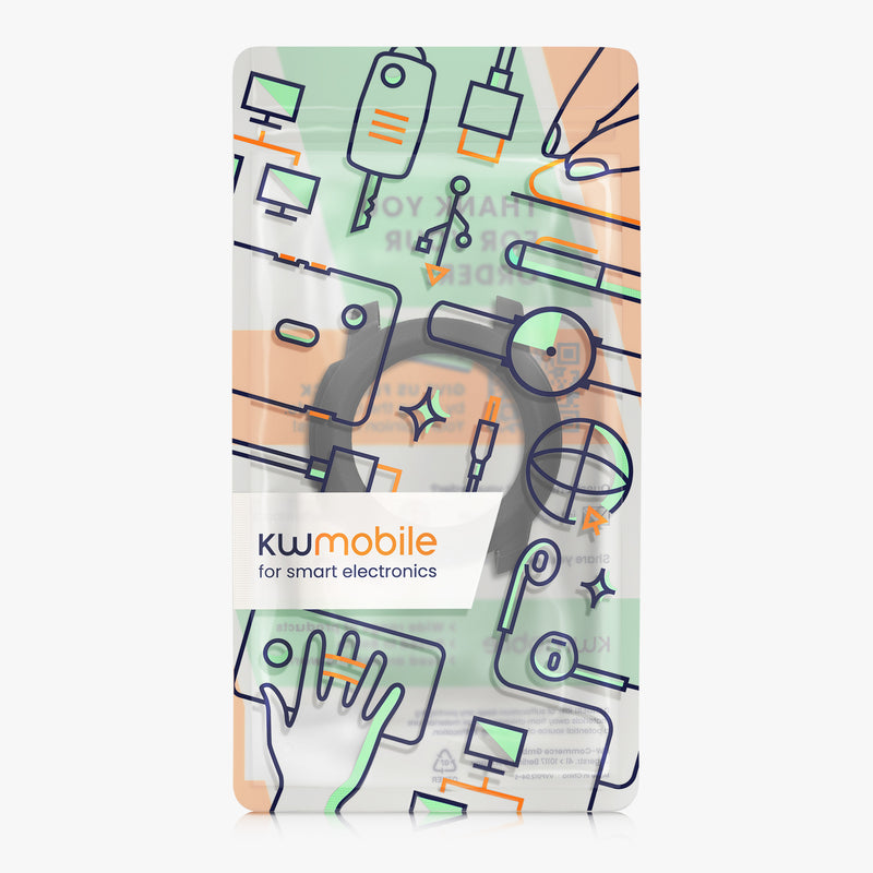 kwmobile Schutzhülle kompatibel mit Garmin Instinct 3 45mm Hülle - Fitness Tracker Case - Soft Smartwatch Case