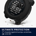 kwmobile Schutzhülle kompatibel mit Garmin Instinct 3 50mm Hülle - Fitness Tracker Case - Soft Smartwatch Case