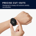 kwmobile Schutzhülle kompatibel mit Garmin Instinct 3 50mm Hülle - Fitness Tracker Case - Soft Smartwatch Case