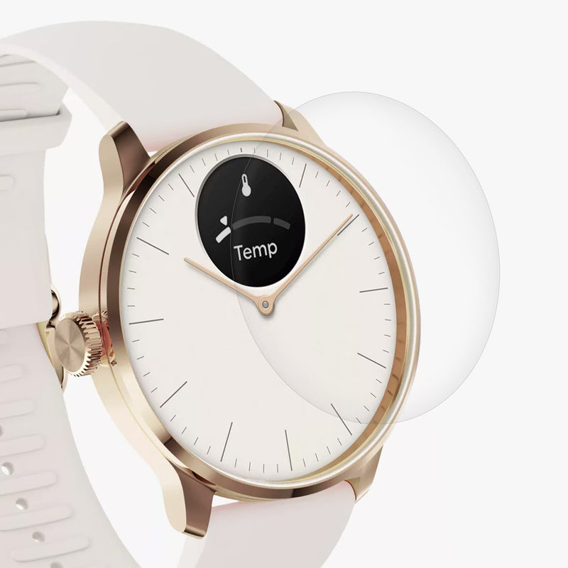 kwmobile Displayschutzfolie kompatibel mit Withings Scanwatch Light 37mm Schutzfolie für Fitness Tracker Displayschutz