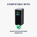 kwmobile Hülle für Anker Prime Power Bank 20000mAh Case - Powerbank Hülle für unterwegs - Tasche für Power Bank