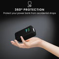 kwmobile Hülle für Anker Prime Power Bank 20000mAh Case - Powerbank Hülle für unterwegs - Tasche für Power Bank