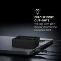 kwmobile Hülle für Anker Prime Power Bank 20000mAh Case - Powerbank Hülle für unterwegs - Tasche für Power Bank