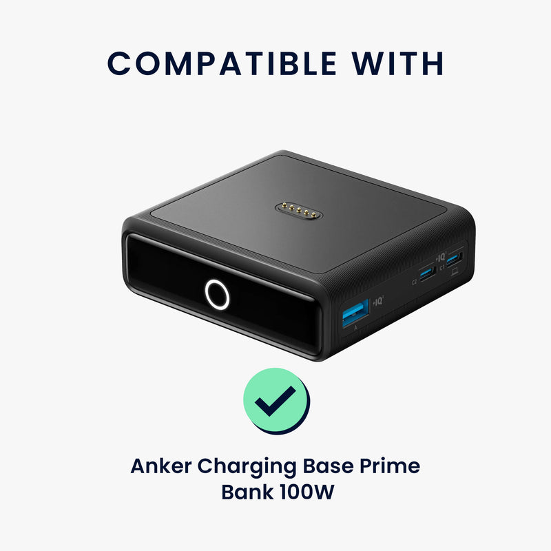 kwmobile Hülle für Anker Charging Base Prime Bank 100W Case - Powerbank Hülle für unterwegs - Tasche für Power Bank