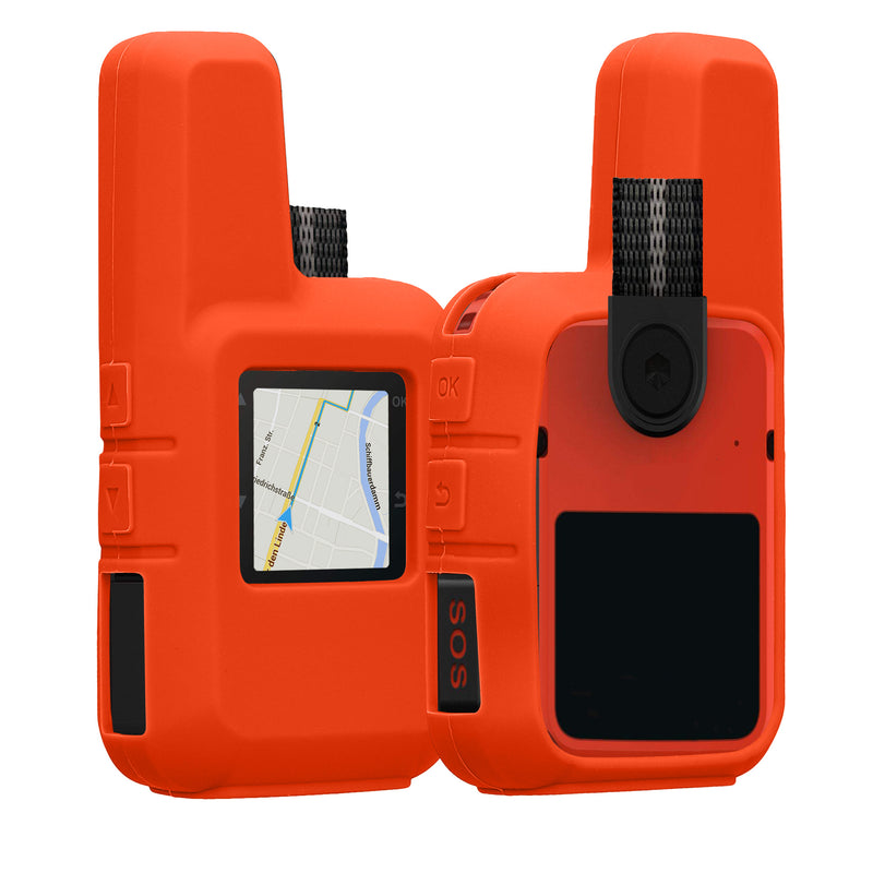kwmobile Hülle kompatibel mit Garmin inReach Mini 2 - Schutzhülle für GPS Handgerät in Orange Orange  