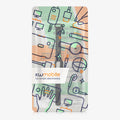 kwmobile Sportarmband kompatibel mit Xiaomi Smart Band 10 / Smart Band 9 / 8 7 6 5 4 3 - Armband für Fitnesstracker - mit Schutz Bumper