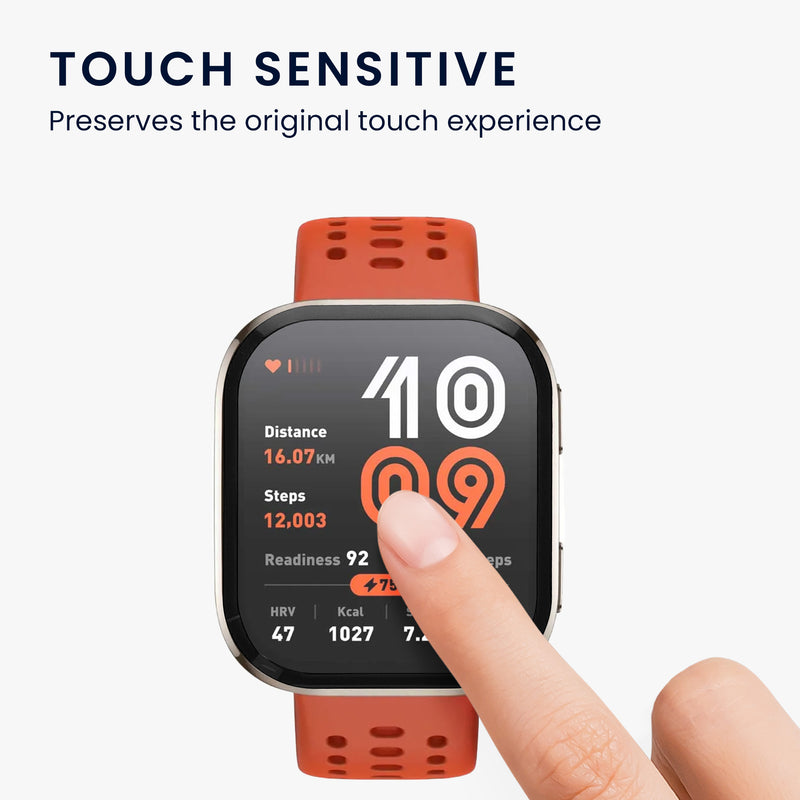 kwmobile Displayschutzfolie kompatibel mit Amazfit Bip 6 Folie Schutzfolie für Fitness Tracker robuster Displayschutz