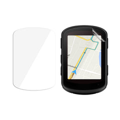 kwmobile 2x Fahrrad GPS Schutzfolie kompatibel mit Garmin Edge 840 / Edge 540 Folie - Set Displayschutzfolie für Bike GPS Computer - transparenter Displayschutz aus PMMA Transparent  