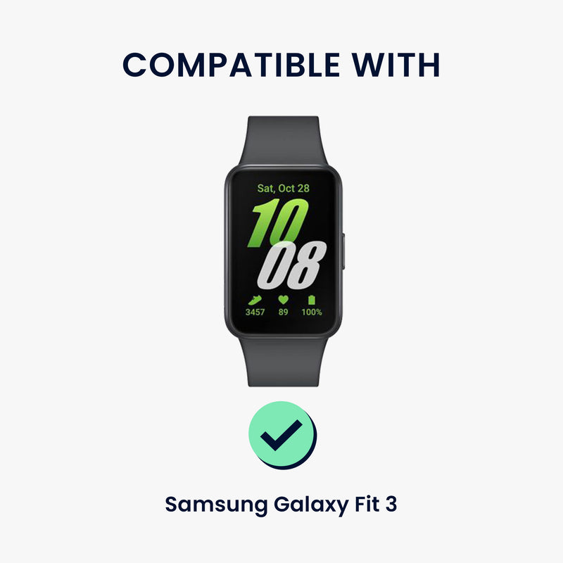 kwmobile USB Ladegerät kompatibel mit Samsung Galaxy Fit 3 / Honor Watch Fit / Oppo Band 2 / Keep B4 - USB Kabel Charger Stand - Smart Watch Ladestation - Ladekabel mit Standfunktion
