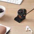 kwmobile USB Ladegerät kompatibel mit Amazfit GTR 42mm / GTR 47mm / GTS / T-Rex USB Kabel Charger Stand Smart Watch Ladestation Docking Station Ladekabel mit Standfunktion