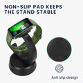 kwmobile USB Ladegerät kompatibel mit Huawei Band 10 / Honor Band 9 / Band 7 / Band 6 / OPPO Band 2 - USB Kabel Charger Stand - Smart Watch Ladestation - Ladekabel mit Standfunktion