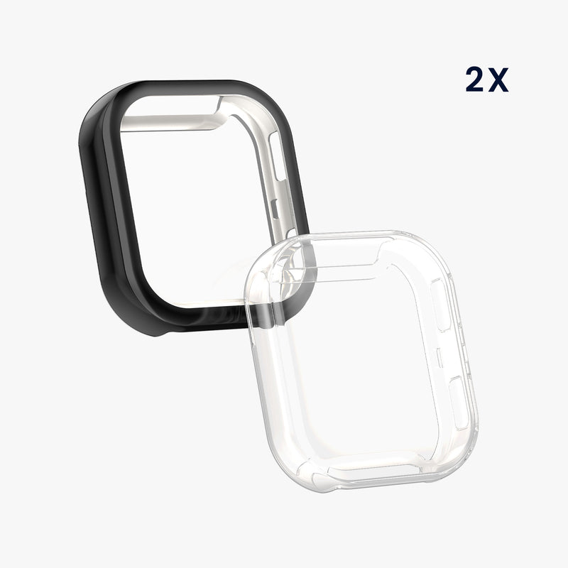 kwmobile Schutzhülle für Amazfit Bip 6 Fullbody Display Cover Set