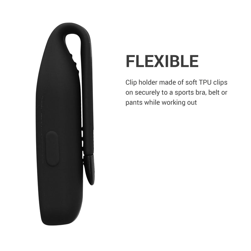 kwmobile Clip Halter kompatibel mit Huawei Band 10 / 9 / 8 - Halterung - ohne Tracker