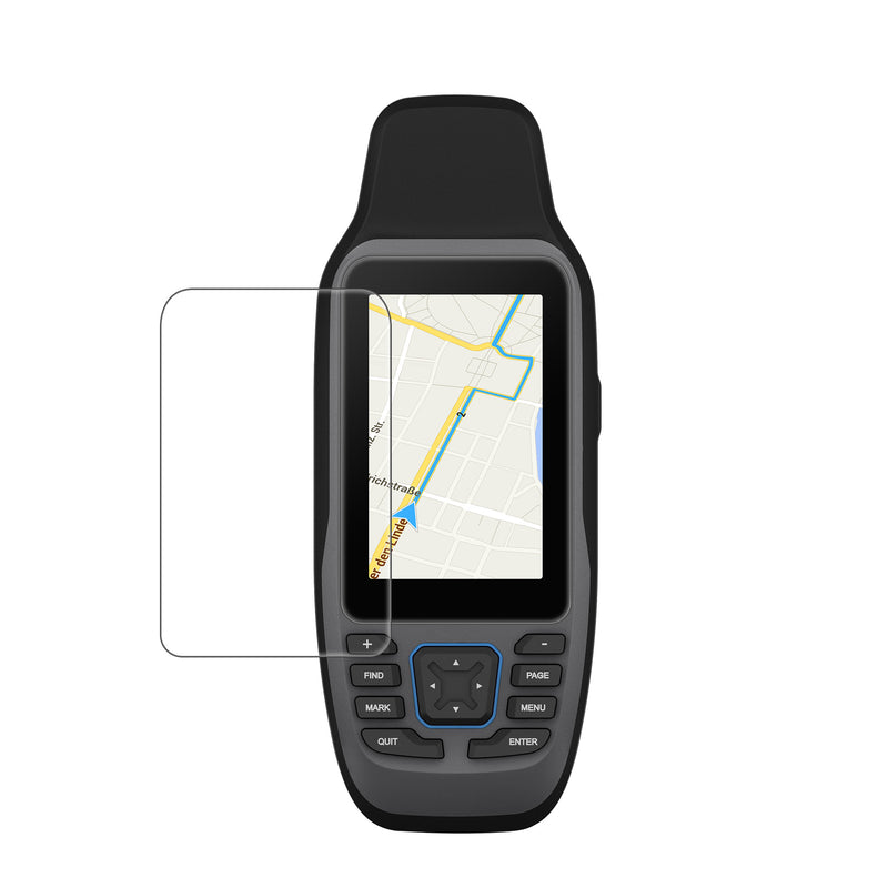 kwmobile 2x Transparente Displayschutzfolie kompatibel mit Garmin GPSMAP 79s Folie - Schutzfolie für GPS Tracker - robuster Displayschutz für tragbares Navi Transparent  