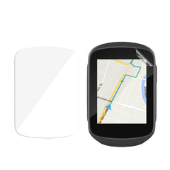 kwmobile 2x Fahrrad GPS Schutzfolie kompatibel mit Garmin Edge 130 Plus Folie - Set Displayschutzfolie für Bike GPS Computer - transparenter Displayschutz aus PMMA Transparent  