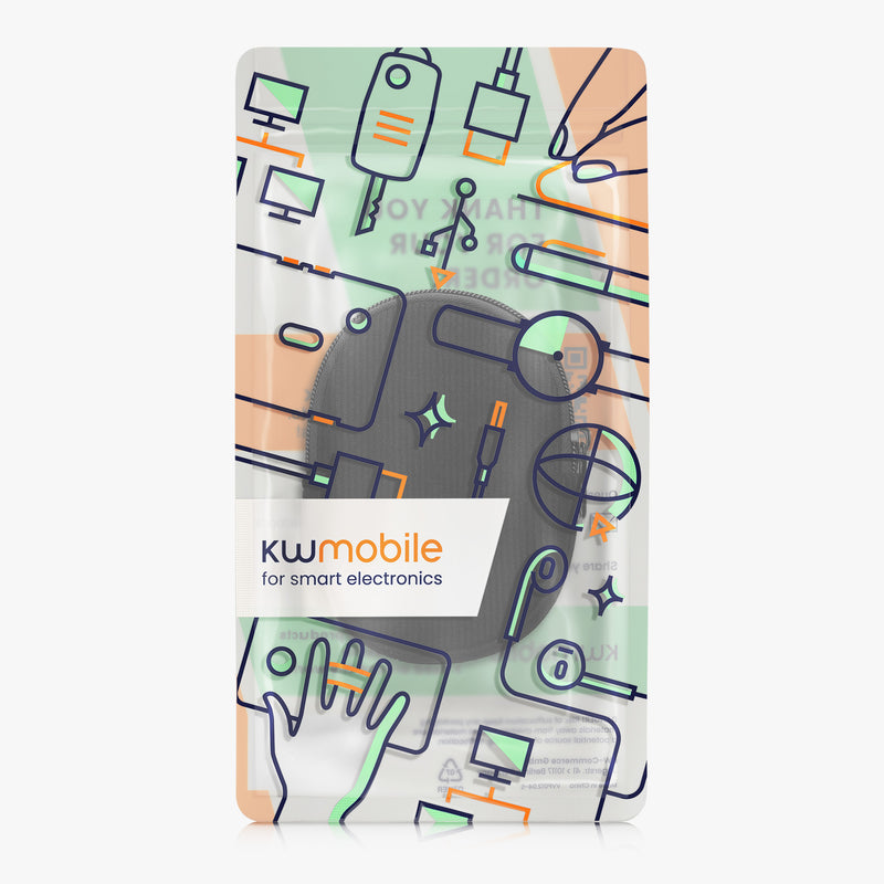 kwmobile Maus Tasche kompatibel mit Logitech MX ANYWHERE 3 / ANYWHERE 3S Hülle - Case für Bluetooth Maus aus robustem Neopren Stoff
