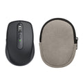kwmobile Maus Tasche kompatibel mit Logitech MX ANYWHERE 3 / ANYWHERE 3S Hülle - Case für Bluetooth Maus aus robustem Cord und Neopren Stoff - Grau Grau  