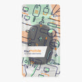 kwmobile Maus Tasche kompatibel mit Logitech Pebble Mouse 2 M350s / M350 Hülle - Case für Bluetooth Maus aus Neopren Stoff