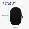 kwmobile Maus Tasche kompatibel mit Logitech Pebble Mouse 2 M350s / M350 Hülle - Case für Bluetooth Maus aus Neopren Stoff