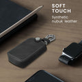 kwmobile Autoschlüssel Hülle kompatibel mit Mazda 3-Tasten CX30 CX50 CX60 CX90 MX-30 Kunstleder Schutzhülle Schlüsselhülle Cover