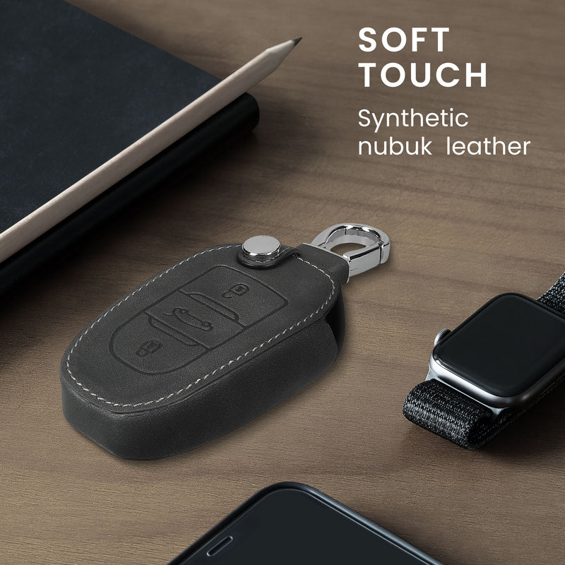 kwmobile Autoschlüssel Hülle kompatibel mit Opel 3-Tasten Smartkey Autoschlüssel Keyless Go Schutzhülle Cover