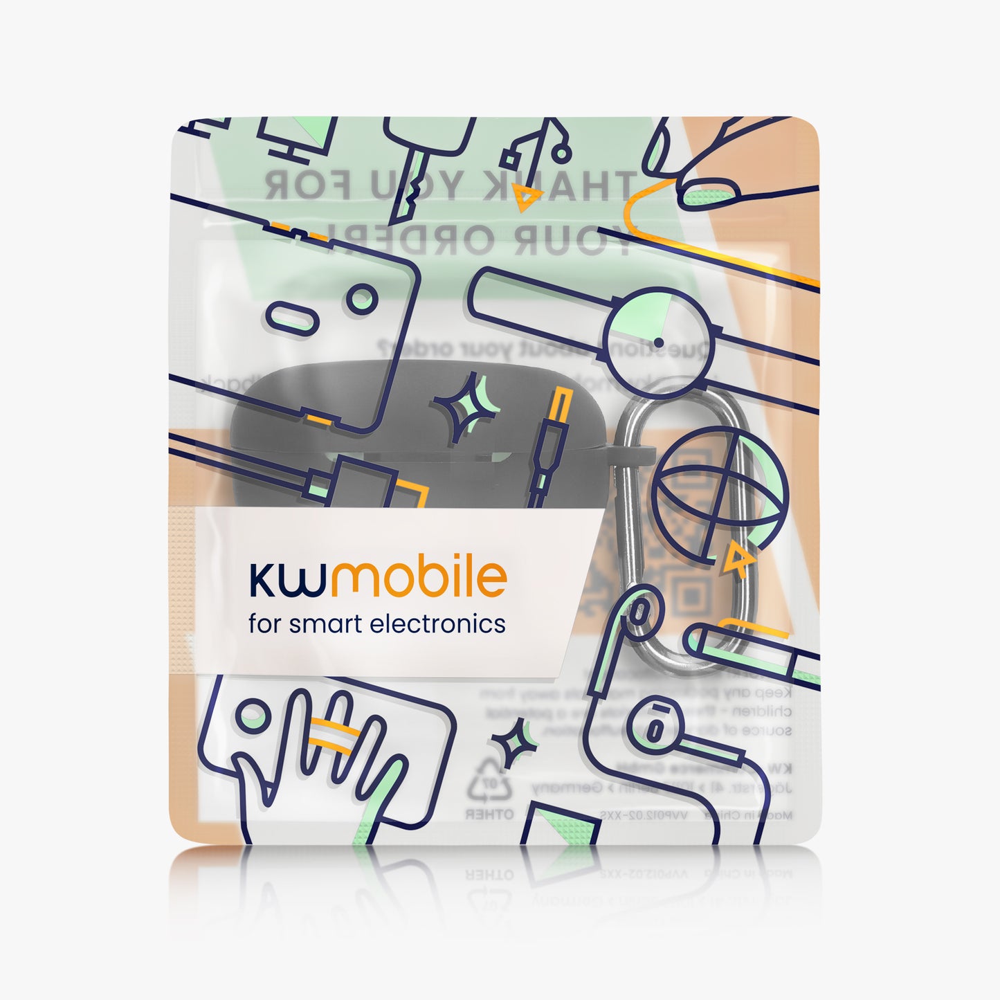kwmobile Hülle kompatibel mit Denon AH-C500W Kopfhörer
