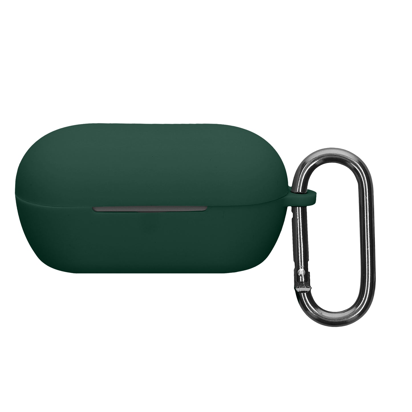 kwmobile Hülle kompatibel mit Sony WF-C710N Kopfhörer - Silikon Schutzhülle Etui Case Cover Schoner in Dunkelgrün Dunkelgrün  