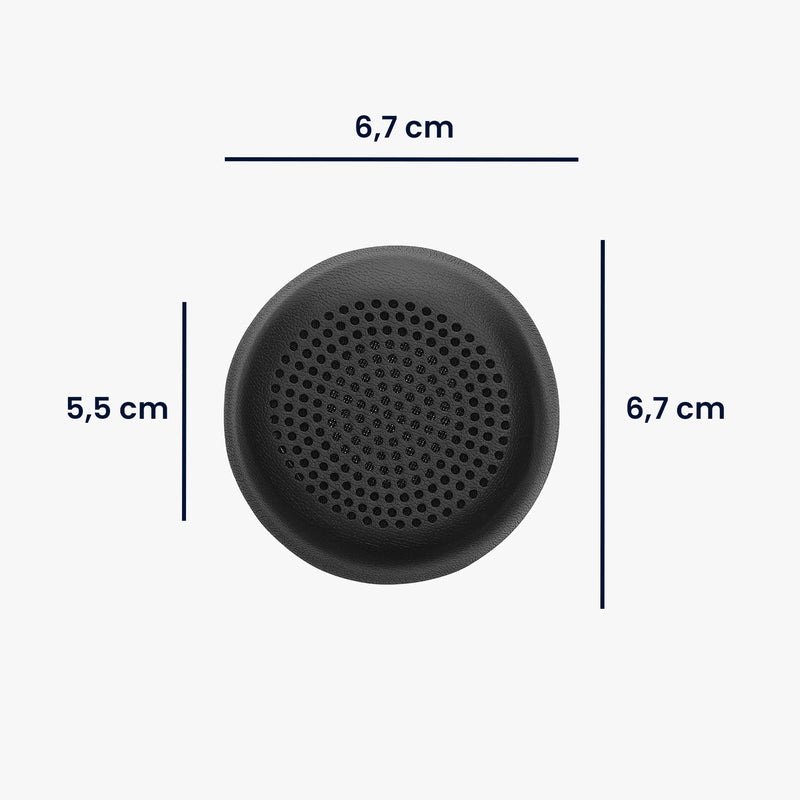kwmobile Ohr Polster für Logitech Zone Wired Kopfhörer Ersatzteile Over Ear Headphones