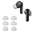 kwmobile 6x Polster kompatibel mit Huawei Freebuds 6i - 3 Größen - Silikon Ohrstöpsel In-Ear Kopfhörer Weiß  