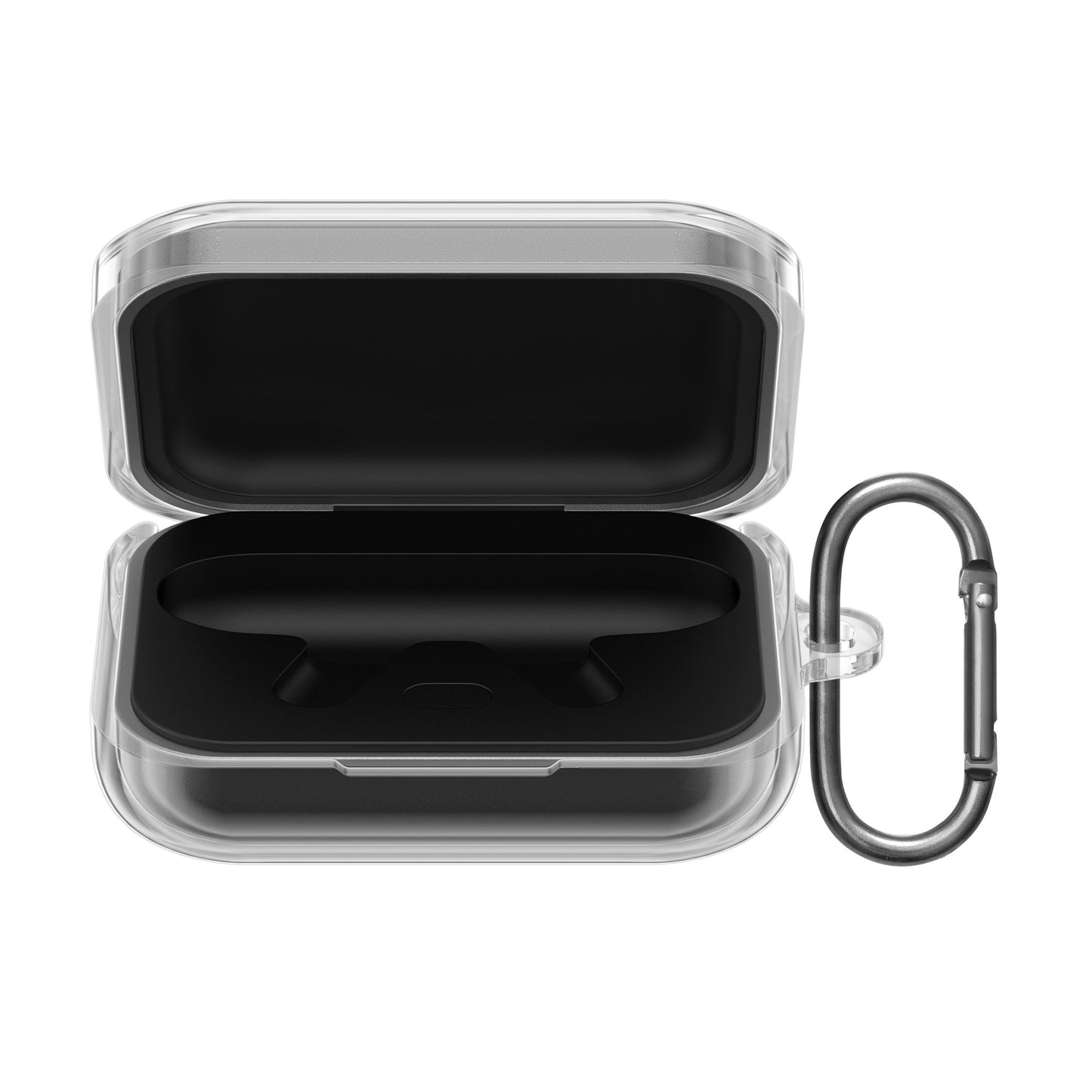 kwmobile Hülle für Realme Buds Air 7 Case - TPU Silikon Schutzhülle - Kopfhörer Cover - Transparent Transparent  