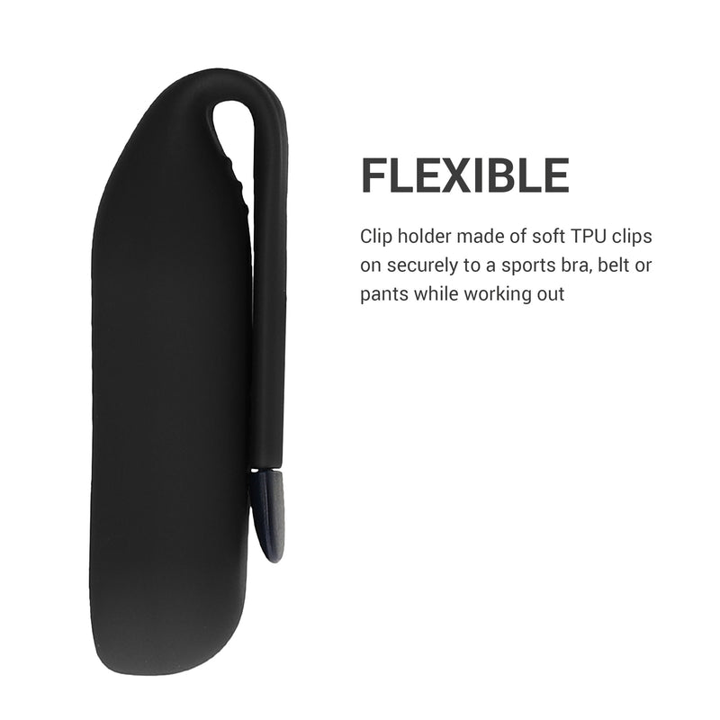 kwmobile Clip Halter kompatibel mit Xiaomi Mi Band 10 / 9 / 8 Halterung ohne Tracker