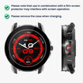 kwmobile Glas Hülle für Ticwatch Pro 5 Enduro Schutzhülle Fullbody Fitnesstracker Case Set