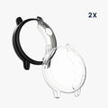 kwmobile Fullbody Display Cover Set für Garmin vivoactive 6 (42mm) / Active 6 Schutzhülle