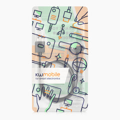 kwmobile USB Kabel Charger kompatibel mit Ticwatch Pro 5 Enduro / Pro 3 / E3 / Atlas Ladekabel Smart Watch Ersatzkabel