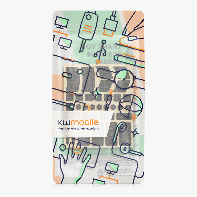 kwmobile Gaming Maus Grip Tape für Universal Wireless Mouse Mouse Grip - Rutschfestes Grip-Tape für PC Mouse - Maus Griffband in verschiedenen Größen