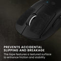 kwmobile Gaming Maus Grip Tape für Universal Wireless Mouse Mouse Grip - Rutschfestes Grip-Tape für PC Mouse - Maus Griffband in verschiedenen Größen