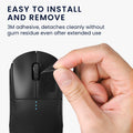 kwmobile Gaming Maus Grip Tape für Universal Wireless Mouse Mouse Grip - Rutschfestes Grip-Tape für PC Mouse - Maus Griffband in verschiedenen Größen