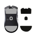 kwmobile Mouse Feet Sticker kompatibel mit Razer Viper V3 Pro Ersatz Glider - Mausfüße passgenau - Maus Glides in Schwarz Schwarz  