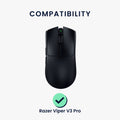 kwmobile Mouse Feet Sticker kompatibel mit Razer Viper V3 Pro Ersatz Glider Mausfüße passgenau Maus Glides