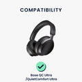 kwmobile Ohr Polster für Bose QC Ultra / QuietComfort Ultra Ohrpolster Ersatz Kopfhörer Ersatzteile Over Ear Headphones