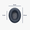 kwmobile Ohr Polster für Bose QC Ultra / QuietComfort Ultra Ohrpolster Ersatz Kopfhörer Ersatzteile Over Ear Headphones