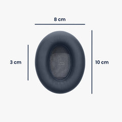 kwmobile Ohr Polster für Bose QC Ultra / QuietComfort Ultra Ohrpolster Ersatz Kopfhörer Ersatzteile Over Ear Headphones