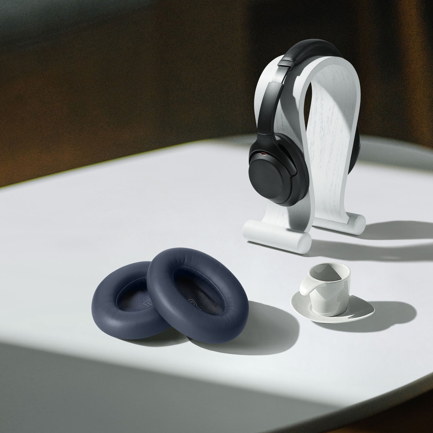 kwmobile Ohr Polster für Bose QC Ultra / QuietComfort Ultra Ohrpolster Ersatz Kopfhörer Ersatzteile Over Ear Headphones