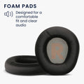 kwmobile Ohr Polster für JBL Quantum 810 Ohrpolster Ersatz Kopfhörer Ersatzteile Over Ear Headphones