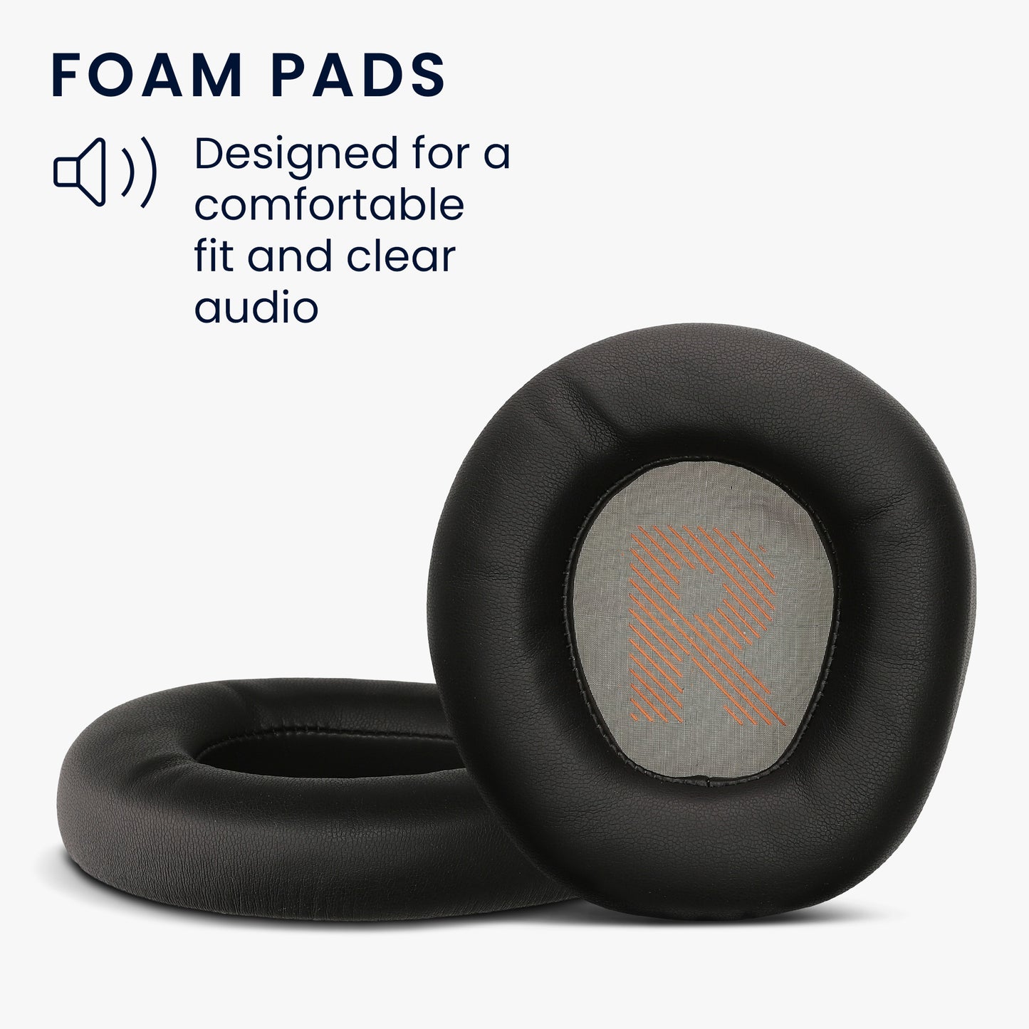 kwmobile Ohr Polster für JBL Quantum 810 Ohrpolster Ersatz Kopfhörer Ersatzteile Over Ear Headphones