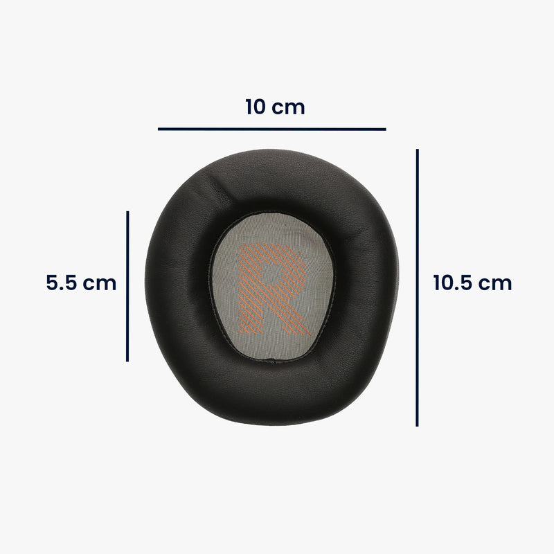 kwmobile Ohr Polster für JBL Quantum 810 Ohrpolster Ersatz Kopfhörer Ersatzteile Over Ear Headphones