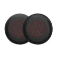 kwmobile 2x Ohr Polster für Plantronics Voyager Focus / B825 / 4210 / 4220 / BlackWire 5200 / 7225 Ohrpolster - Ersatz Ohrpolster - Kopfhörer Ersatzteile - Kopfhörer Ersatzpolster für Over Ear Headphones Schwarz  