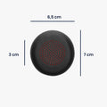 kwmobile Ohr Polster für Plantronics Voyager Focus / B825 / 4210 / 4220 / BlackWire 5200 / 7225 Ohrpolster Ersatzteile Kopfhörer Ersatzpolster für Over Ear Headphones